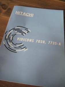 HITACHI brosjyre, 8 sider, 60 tallet