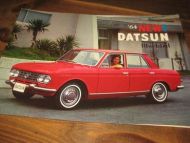 Reklamesak for DATSUN BLUEBIRD, 1964. 