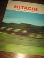 Brosjyre fra HITACHI på 60 tallet, 20 sider. 