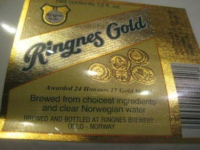 Ringnes Gold Dette er etikett nr 13
