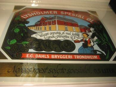 Lysholmer spesial øl fra DAHLS BRYGGERI Dette er etikett nr 14