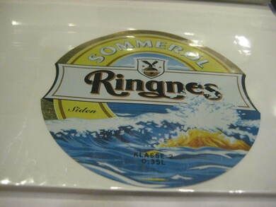 SOMMERØL fra Ringnes Bryggeri Dette er etikett nr 17