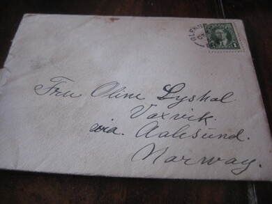 Brev fra 1933 med innhold fra Canada