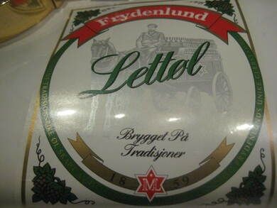 Lettøl fra Frydenlund Bryggeri Dette er etikett nr 9
