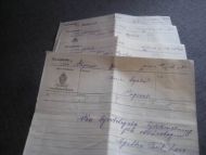 Lott med gamle telegram, 1930. Selges under ett.