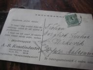 Brevkort fra tidleg 1900