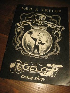 LÆR Å TRYLLE. Fra EGELO CRAZY SHOP. 70 tallet