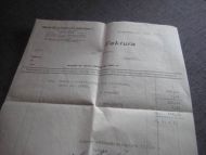 Faktura fra Møre Elektriske Forrening, 21.1. 1937. kr 122.21