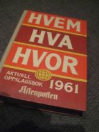 1961, HVEM HVA HVOR.