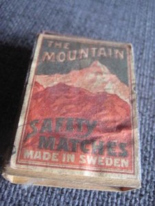 THE MOUNTAIN SAFITY MATCHES, Sverige, 50 tallet