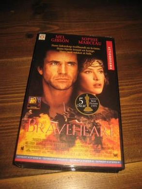 MEL GIBSON og SOPHIE MARCEAU: BRAVEHEART 5 Oscartitler 18 år 1995 173 min