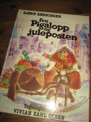 RØNNINGEN BJØRN: Fru Pigalopog juleposten 1980