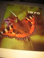 1970 KOOPERATIV VEGGKALENDER