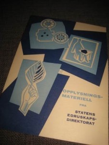 Statens Edruskaps direktorat: opplysnings materiell. 1971