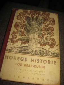ØVERÅS: NOREGS HISTORIE FOR REALSKULEN. 1958