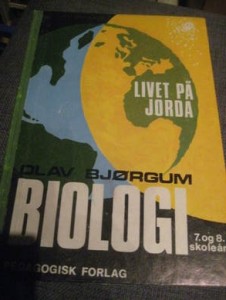BJØRGUM: BIOLOGI. 7. OG 8. skuleår., 1968
