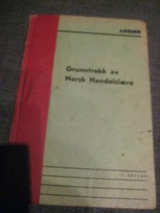 ADLER: GRUNNTREKK AV NORSK HANDELSLÆRE. 1941