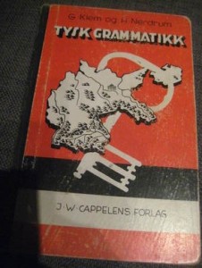 NERDRUM: TYSK GRAMMATIKK, 1938