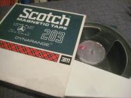 MAGNETBAND MED MUSIKK usikker på kva som er spela inn 60 tallet Dette er nr 2