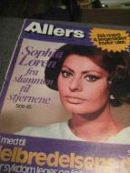 1974 nr 014 ALLERS SOPHIA LOREN 6 SIDERS REPOTASJE MED BILDER OG TEKST