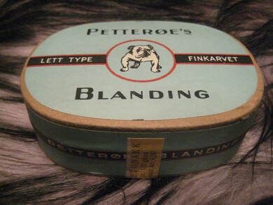 PETTERØES BLANDING, fra H. Petterøes Tobaksfabrik, 50-60 tallet