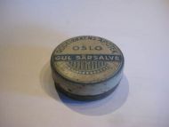 GUL SÅRSALVE fra RODELØKKENS APOTEK OSLO tidleg 1900
