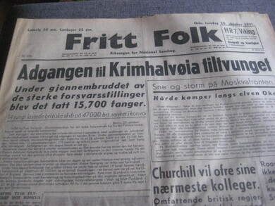 1941 nr 254 FRITT FOLK