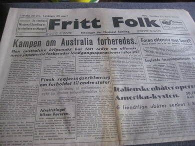 1942 nr 061 FRITT FOLK