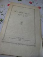 Konfirmant sanger, 1918.