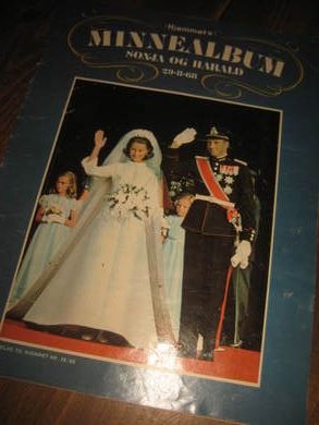 Hjemmets minnealbum SONJA OG HARALD 28 8 68