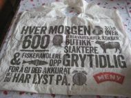 Plastnett fra MENY 80-90 tallet