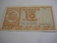 1963 10 kr seddel A0587931 1 +