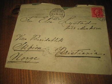 Svensk brev fra 12 6 1905