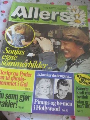 1975 nr 029 ALLERS MARLYN MONROE HEPBURN SONJA