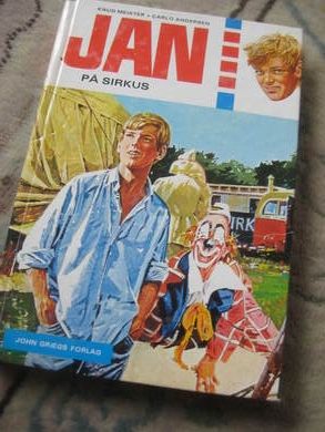 ANDERSEN; JAN PÅ SIRKUS. Bok nr 2, 1972.