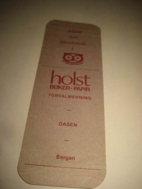Holst bøker og papir Bergen