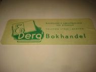 BERGS BOKHANDEL, BERGEN