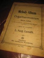 Melodi Album for Orgel harmonium baksida borte