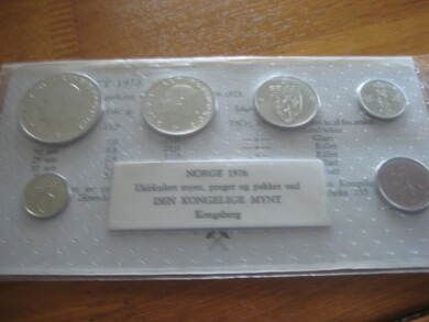1976 NORWEGIAN COINS