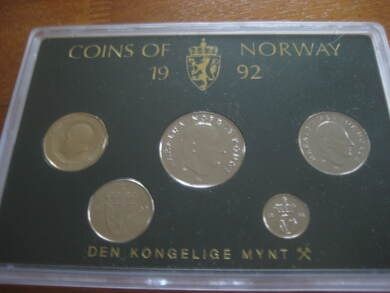 1992 COINS OF NORWAY