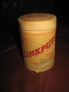 Uåpna pakkke med innhold ZINKPUTS fra TEKNISKA Kompaniet Stockholm 50 tallet