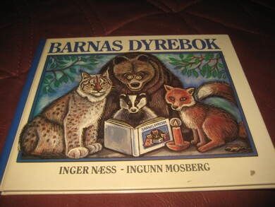 Næss -Mosberg: BARNAS DYREBOK. 1990.