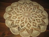 Pen hekla brikke ca 30 cm i diameter Dette er nr 5