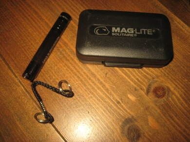 Eske med lita lommelykt noe for deg? MAG- LITE SOLITAIRE