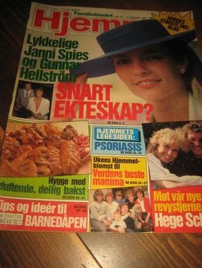 1985 nr 032 HJEMMET JANNI SPIES