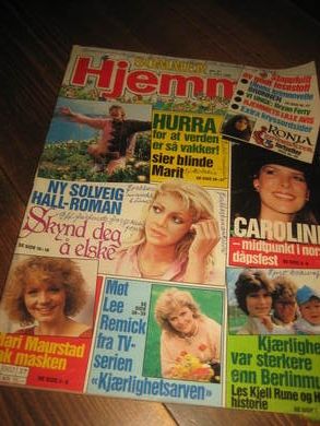 1985 nr 027 HJEMMET CAROLINE