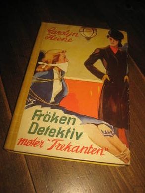 Keene: Frøken Detektiv møter TREKANTEN Bok nr 4 1954
