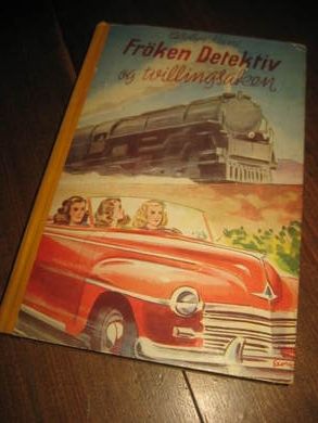 Keene: Frøken Detektiv og tvillINGSAKEN Bok nr 11 1956