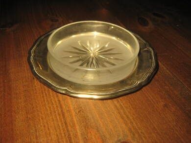 Helt og pent fra 40 tallet ca 13 cm i diameter