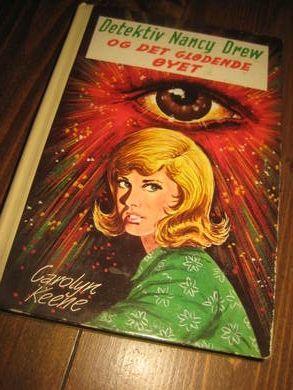 KEENE CAROLYN: Detektiv Nancy Drew OG DET GLØDENDE ØYET Bok nr 55